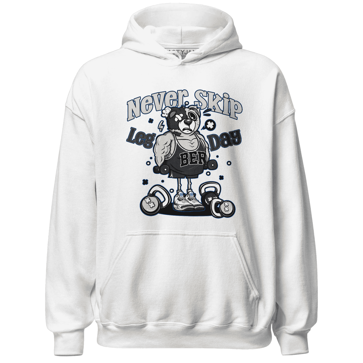 Quaiii 54s Hoodie Match Leg Day BER - NastyJamz