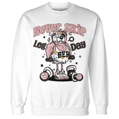 Red Stardust 3s Sweatshirt Match Leg Day BER - NastyJamz