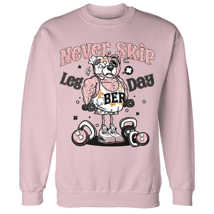 Red Stardust 3s Sweatshirt Match Leg Day BER - NastyJamz