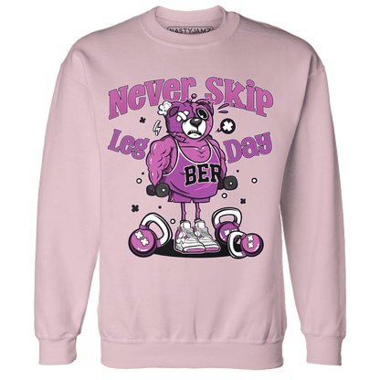 GS Hyper Violet 4s Sweatshirt Match Leg Day BER - NastyJamz