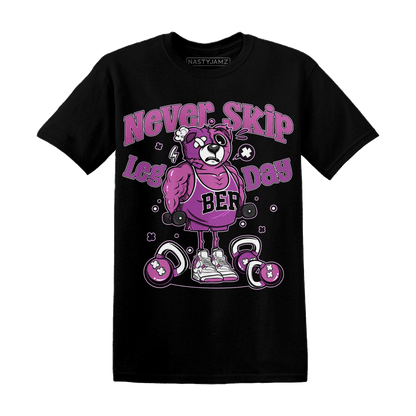 GS Hyper Violet 4s T Shirt Match Leg Day BER - NastyJamz