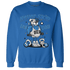 Industrial Blue 4s Sweatshirt Match Leg Day BER - NastyJamz