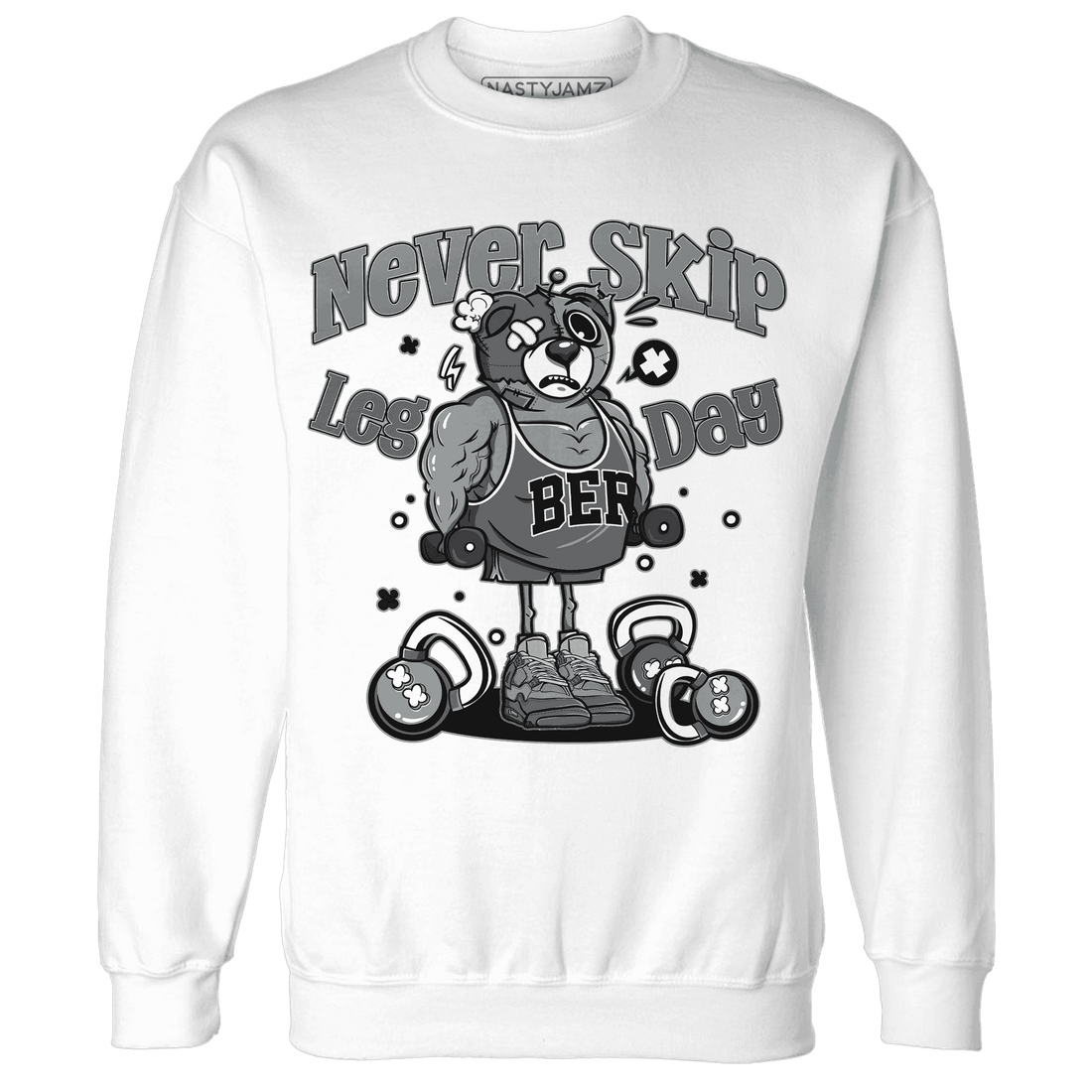Paris Olympicsss 4s Sweatshirt Match Leg Day BER - NastyJamz