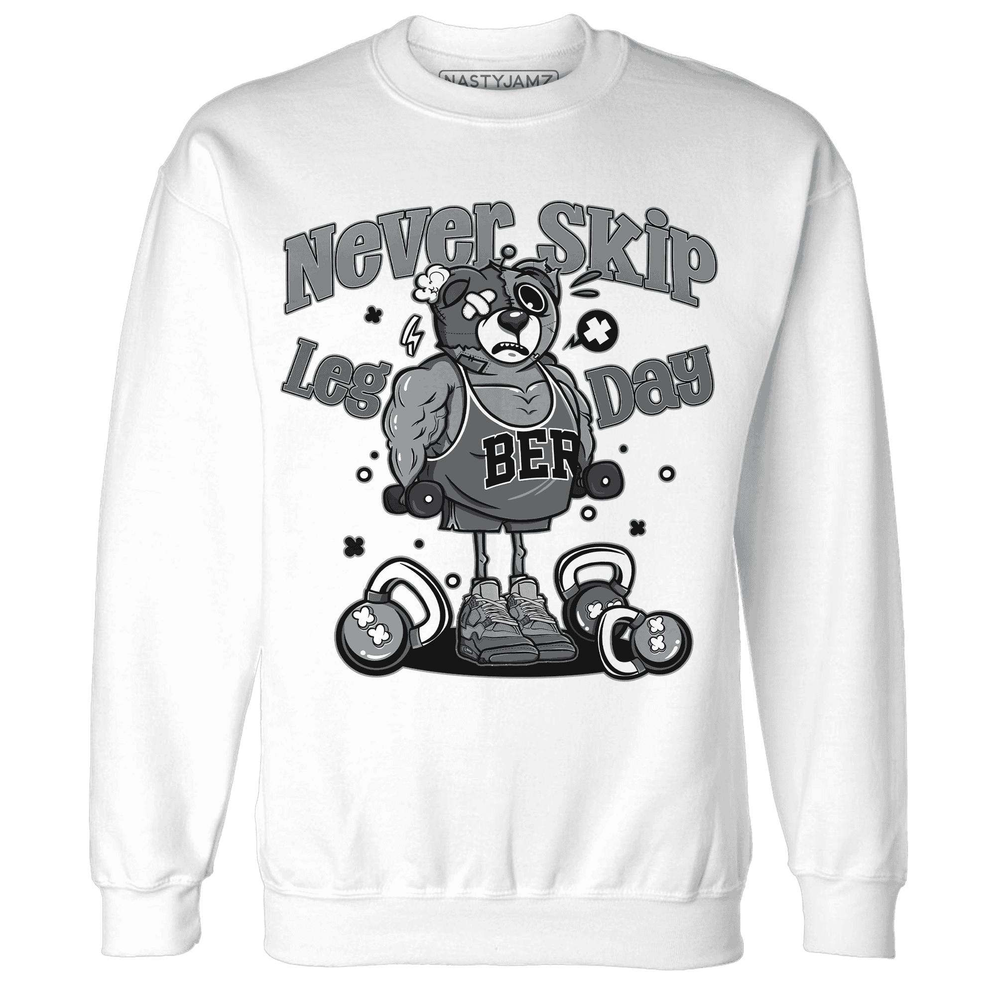 Paris Olympicsss 4s Sweatshirt Match Leg Day BER - NastyJamz