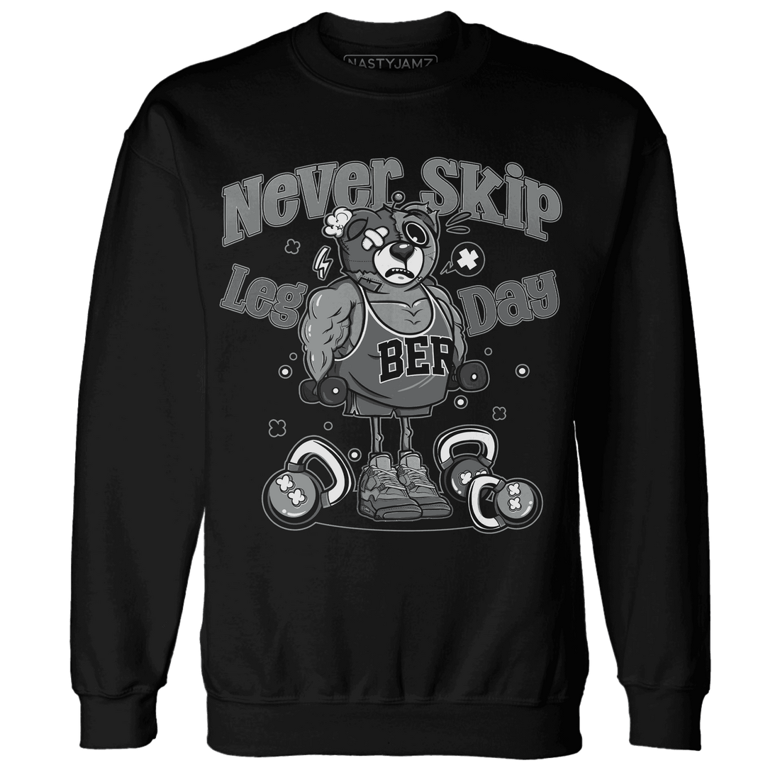 Paris Olympicsss 4s Sweatshirt Match Leg Day BER - NastyJamz