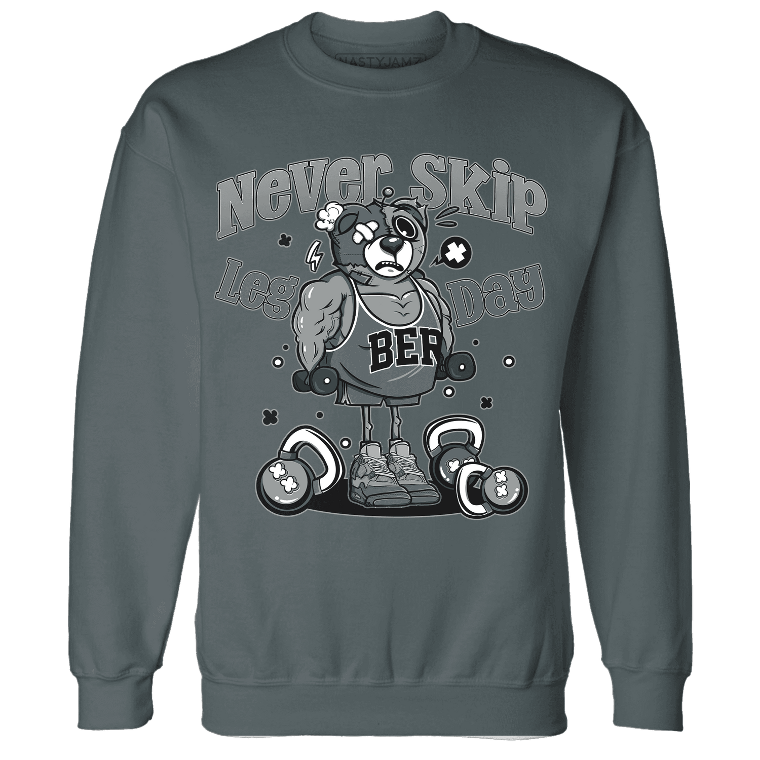 Paris Olympicsss 4s Sweatshirt Match Leg Day BER - NastyJamz