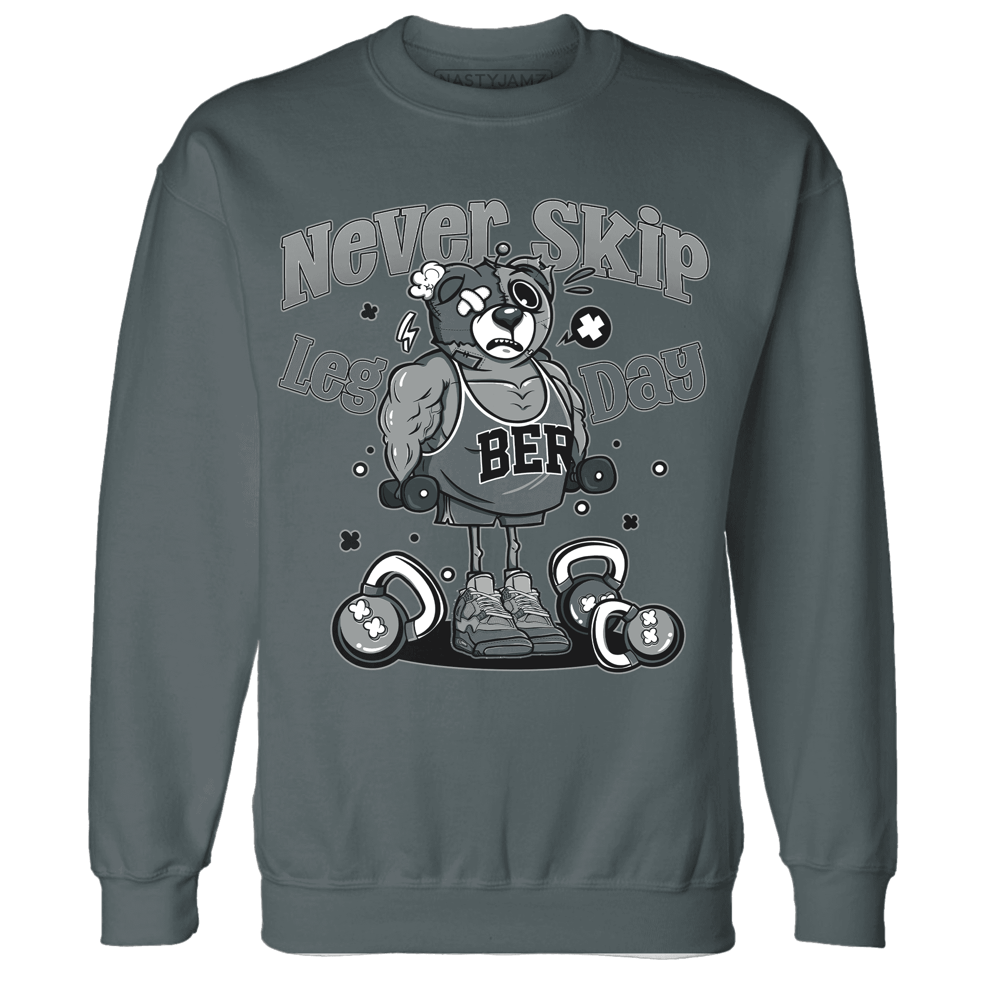 Paris Olympicsss 4s Sweatshirt Match Leg Day BER - NastyJamz