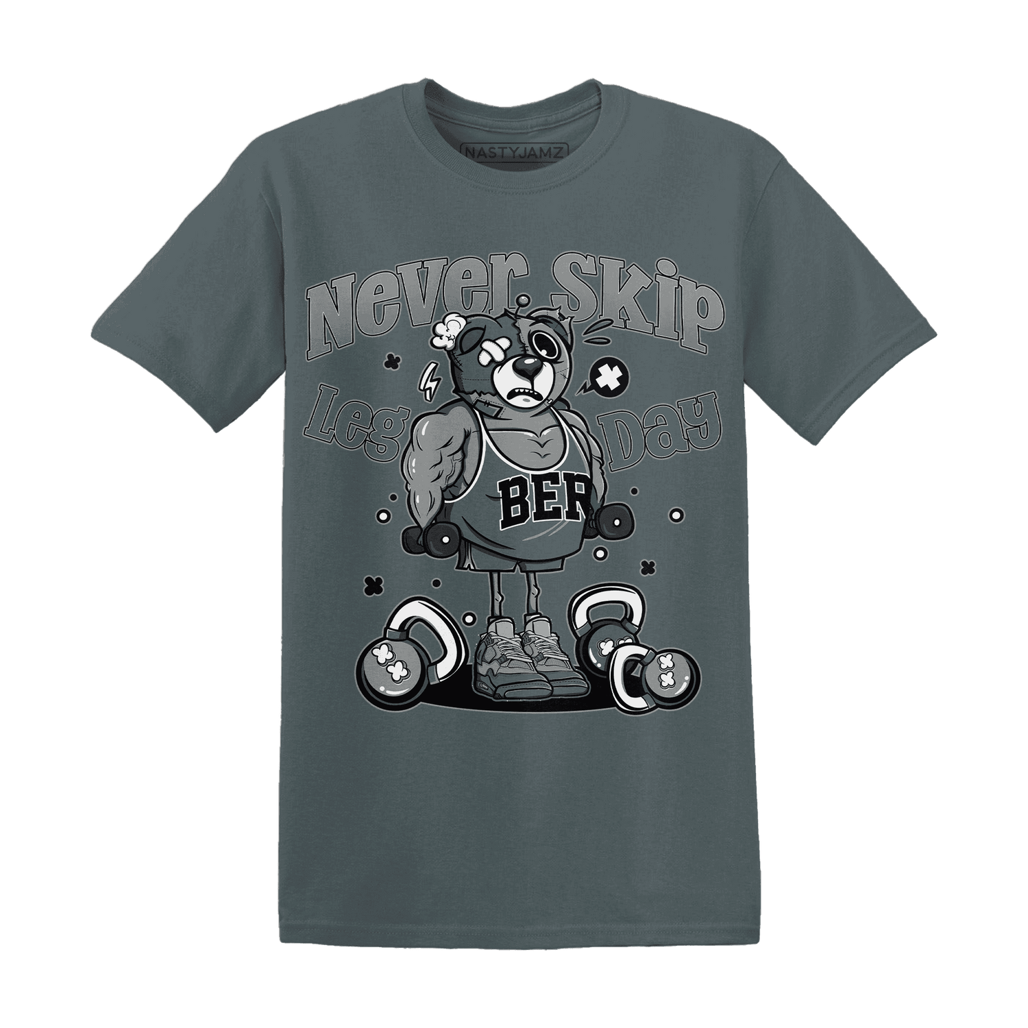Paris Olympicsss 4s T Shirt Match Leg Day BER - NastyJamz