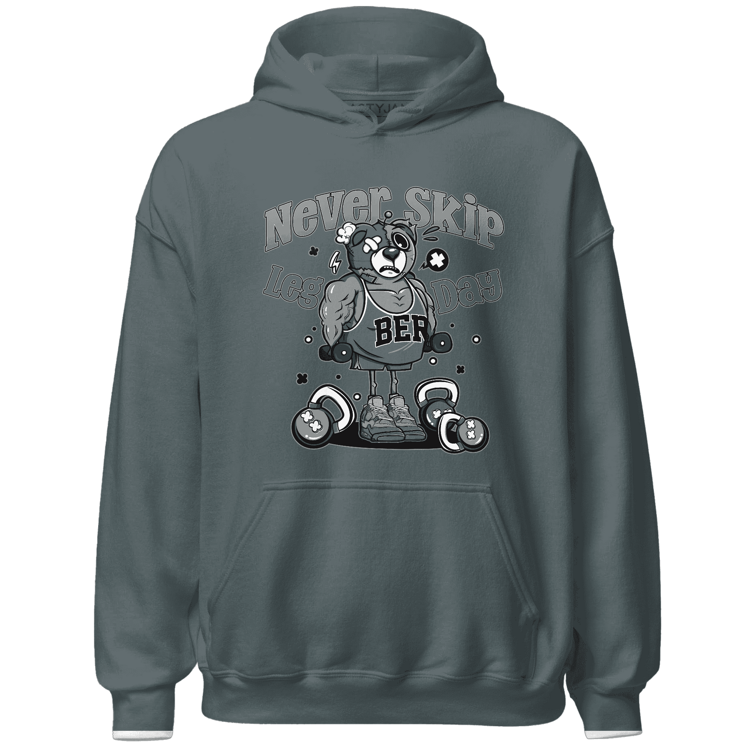 Paris Olympicsss 4s Hoodie Match Leg Day BER - NastyJamz