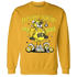 Vivid Sulfur 4s Sweatshirt Match Leg Day BER - NastyJamz