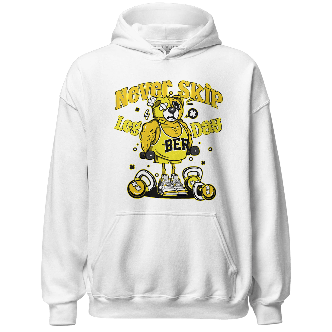 Vivid Sulfur 4s Hoodie Match Leg Day BER - NastyJamz