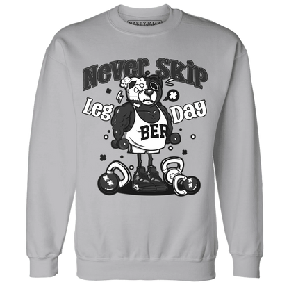 White-Thunder-4s-Sweatshirt-Match-Leg-Day-BER