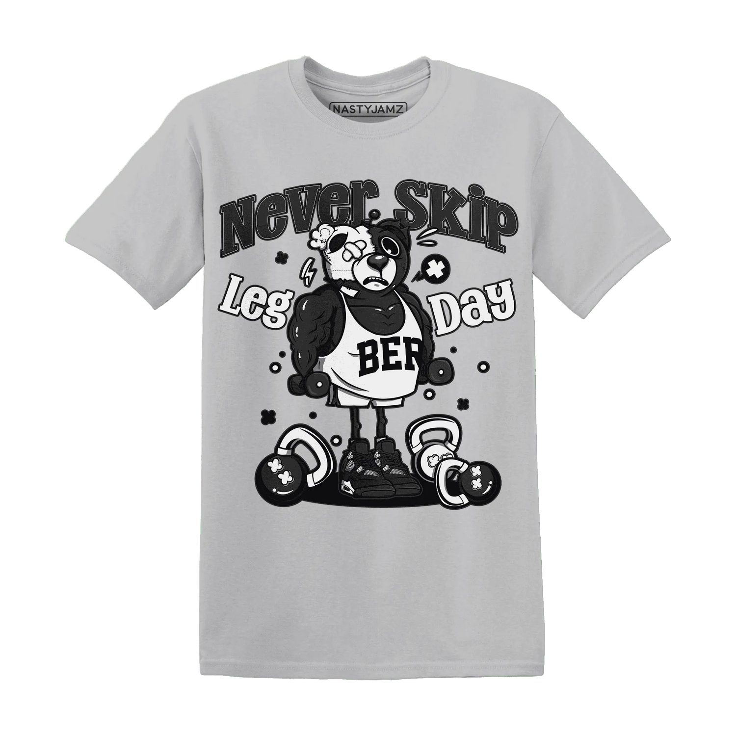 White-Thunder-4s-T-Shirt-Match-Leg-Day-BER