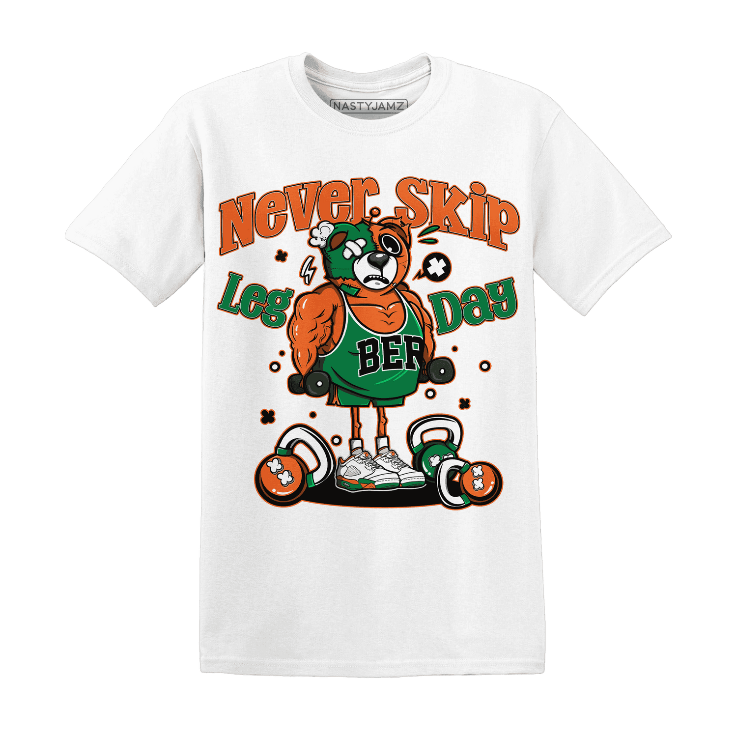 MAM Hurricanes 5s T Shirt Match Leg Day BER - NastyJamz