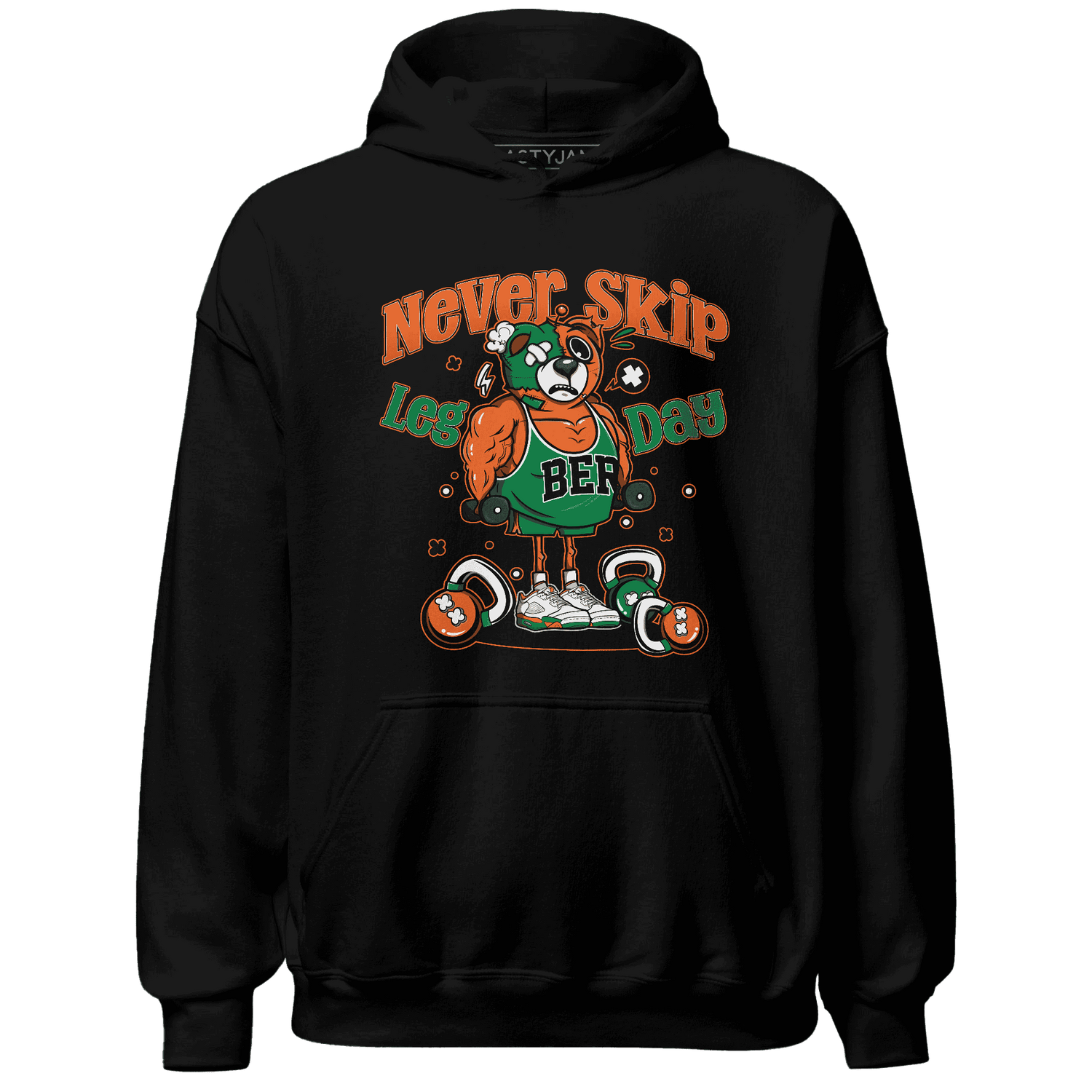 MAM Hurricanes 5s Hoodie Match Leg Day BER - NastyJamz