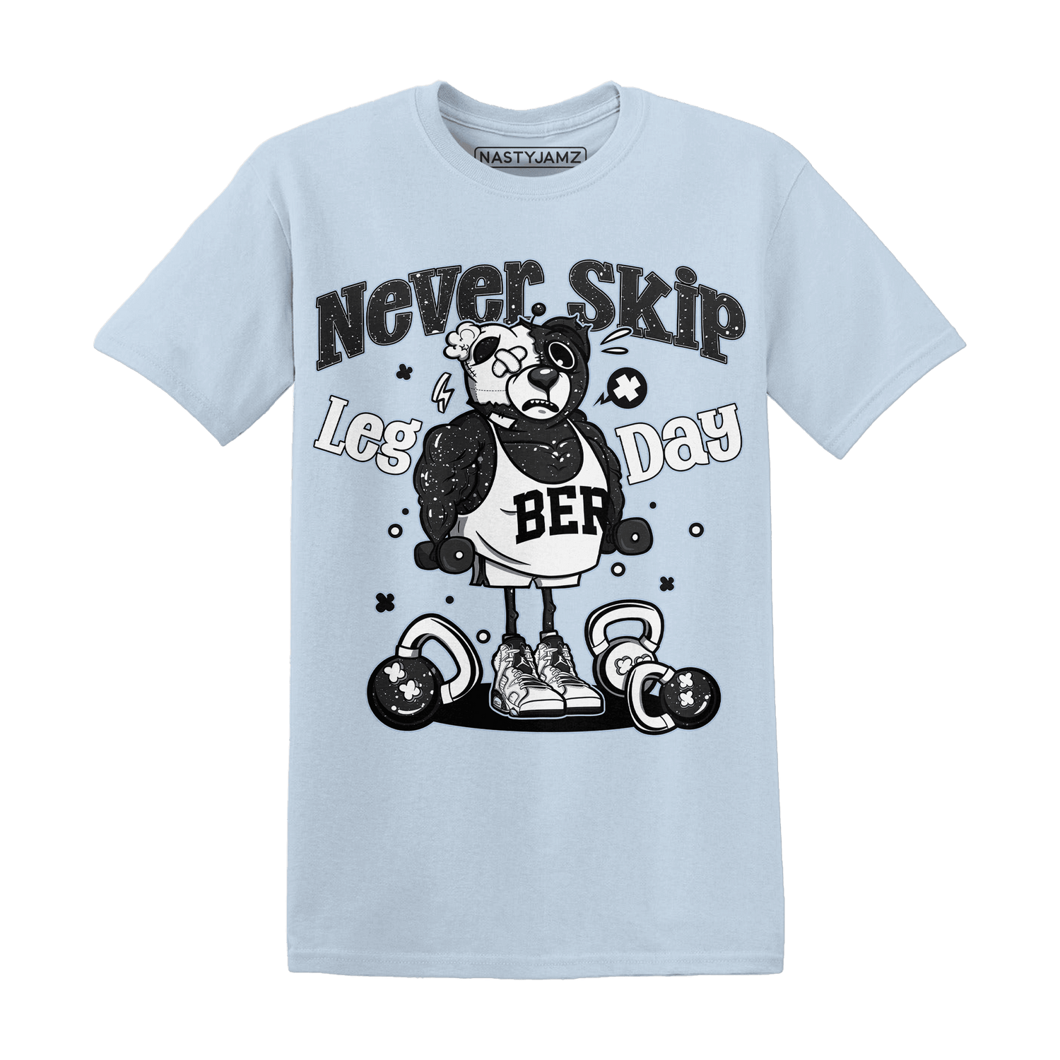 Reverse Oreo 6s T Shirt Match Leg Day BER - NastyJamz