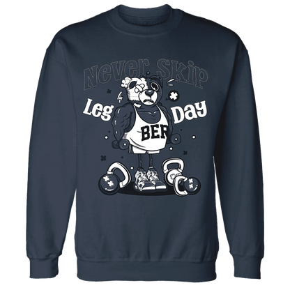 White-Navy-6s-Sweatshirt-Match-Leg-Day-BER