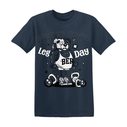 White-Navy-6s-T-Shirt-Match-Leg-Day-BER