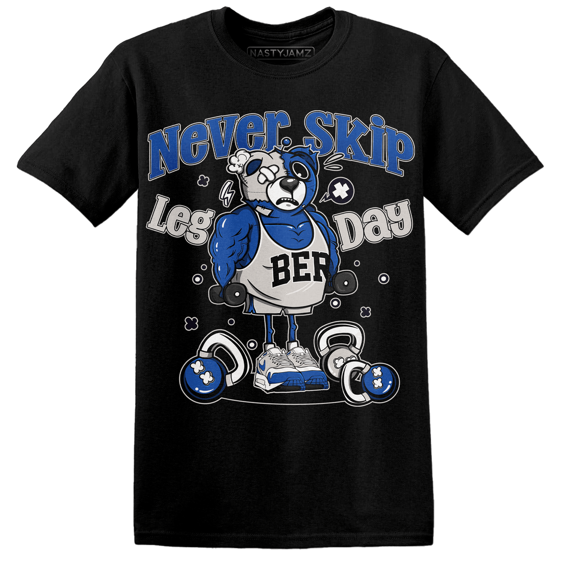 Air Max 1 86 Royal T Shirt Match Leg Day BER - NastyJamz