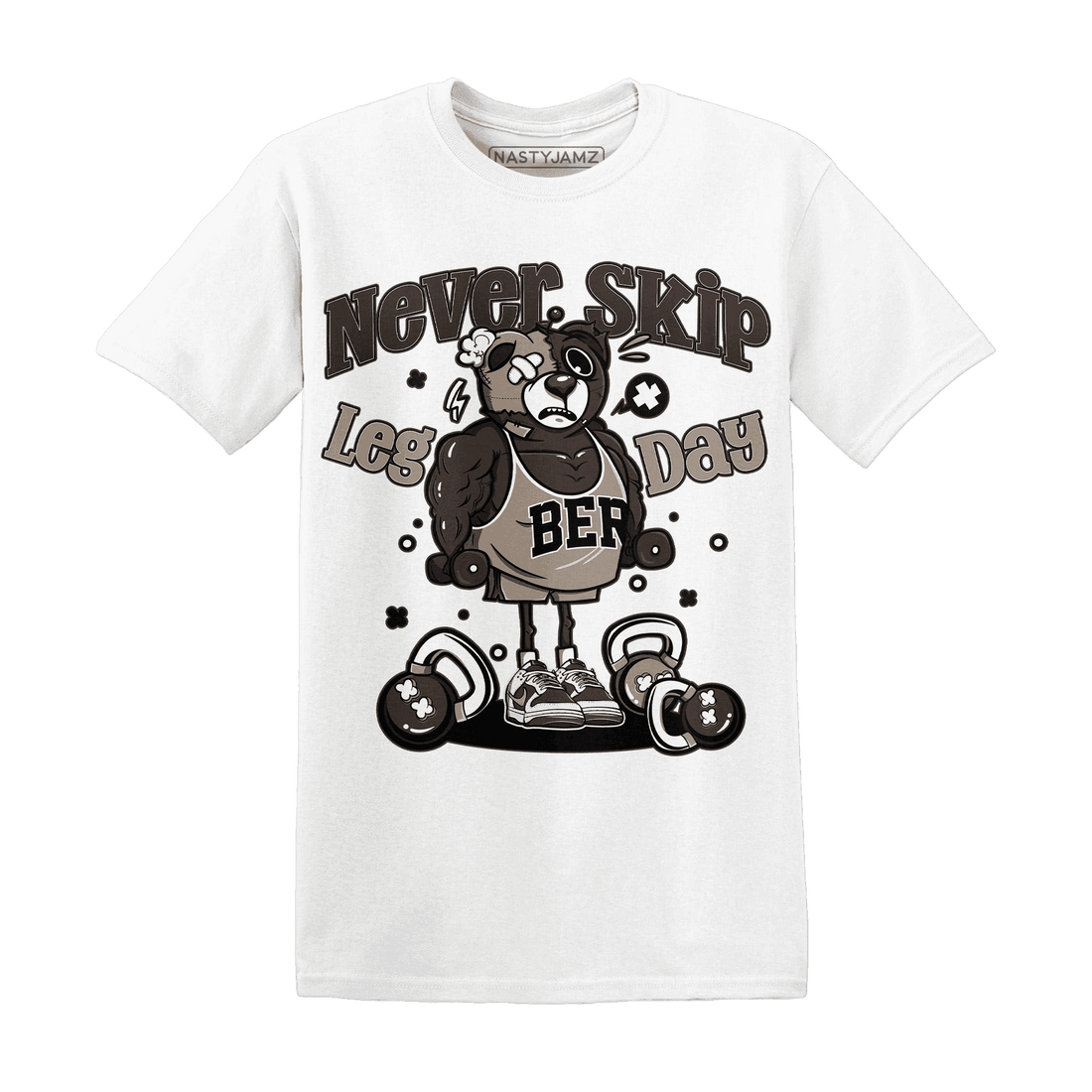 Dunk Low Baroque Brown T Shirt Match Leg Day BER - NastyJamz