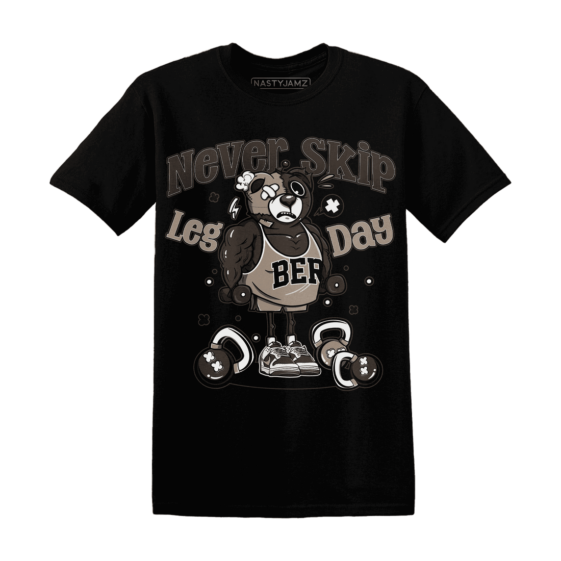 Dunk Low Baroque Brown T Shirt Match Leg Day BER - NastyJamz