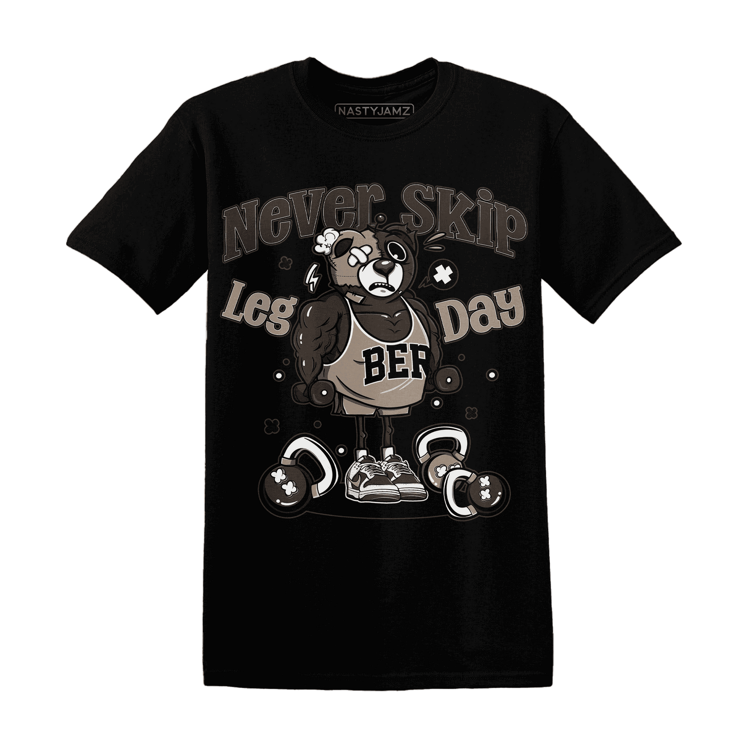 Dunk Low Baroque Brown T Shirt Match Leg Day BER - NastyJamz