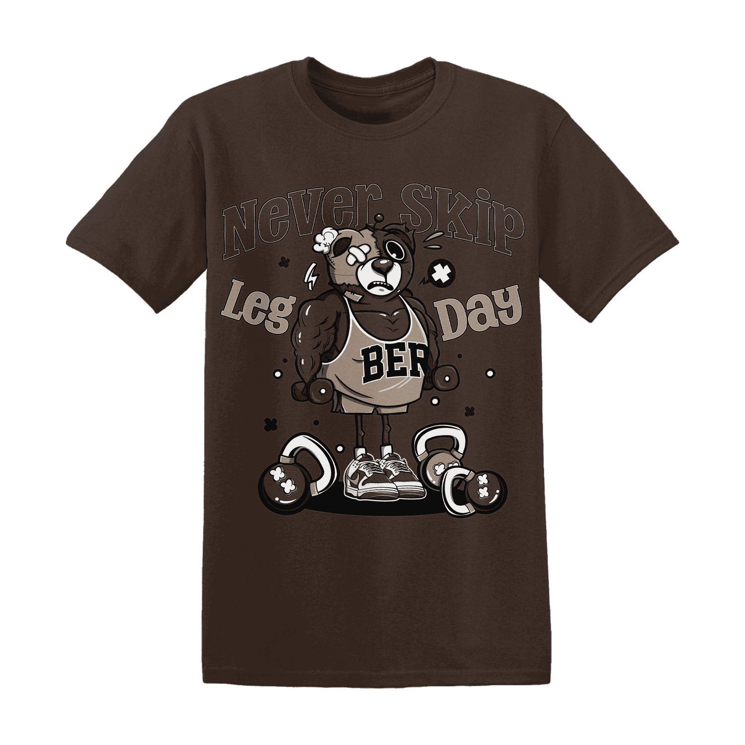 Dunk Low Baroque Brown T Shirt Match Leg Day BER - NastyJamz