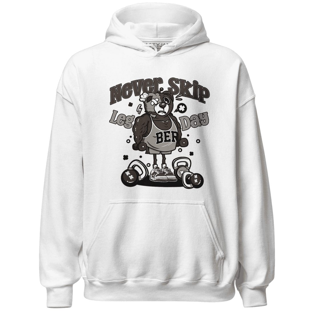 Dunk Low Baroque Brown Hoodie Match Leg Day BER - NastyJamz