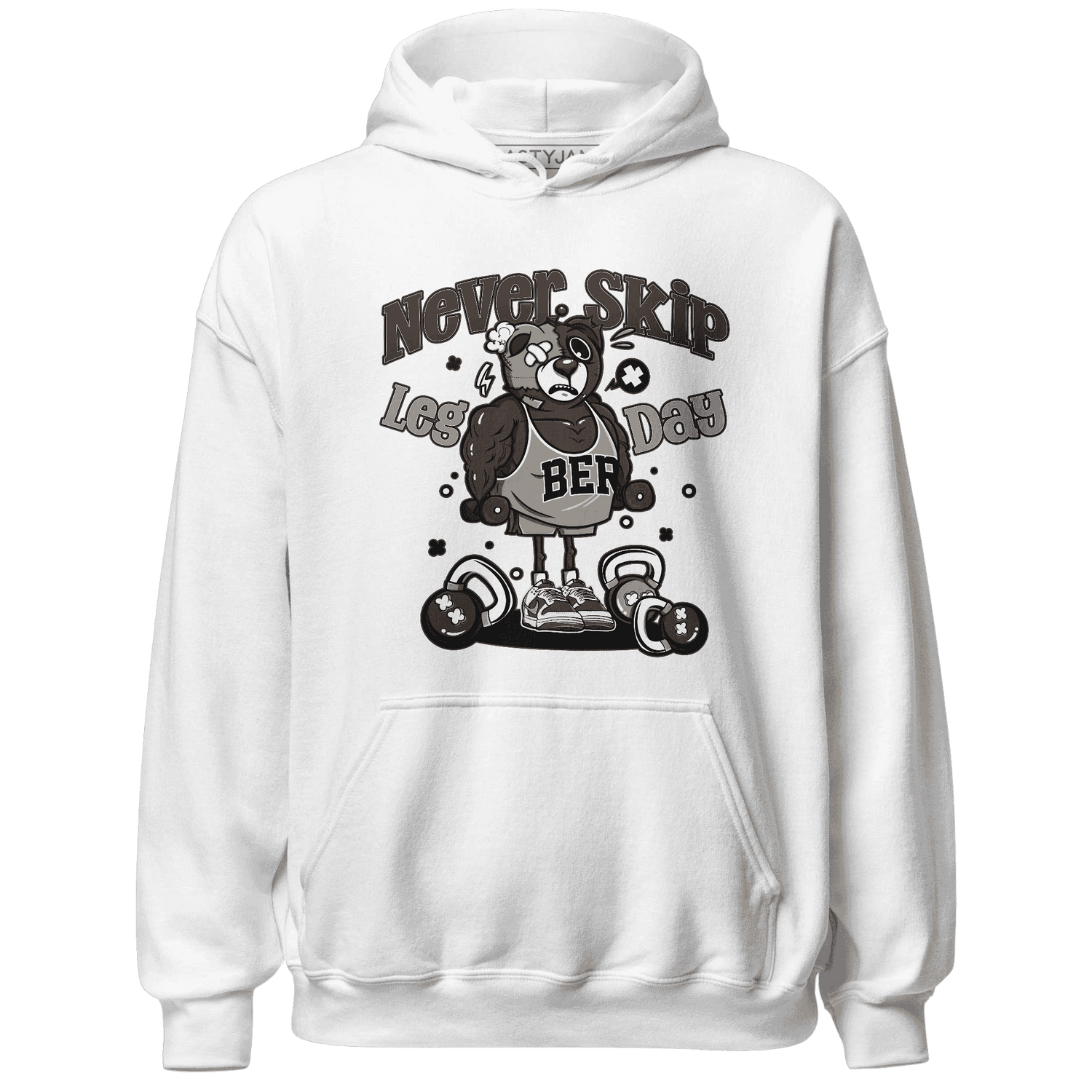 Dunk Low Baroque Brown Hoodie Match Leg Day BER - NastyJamz