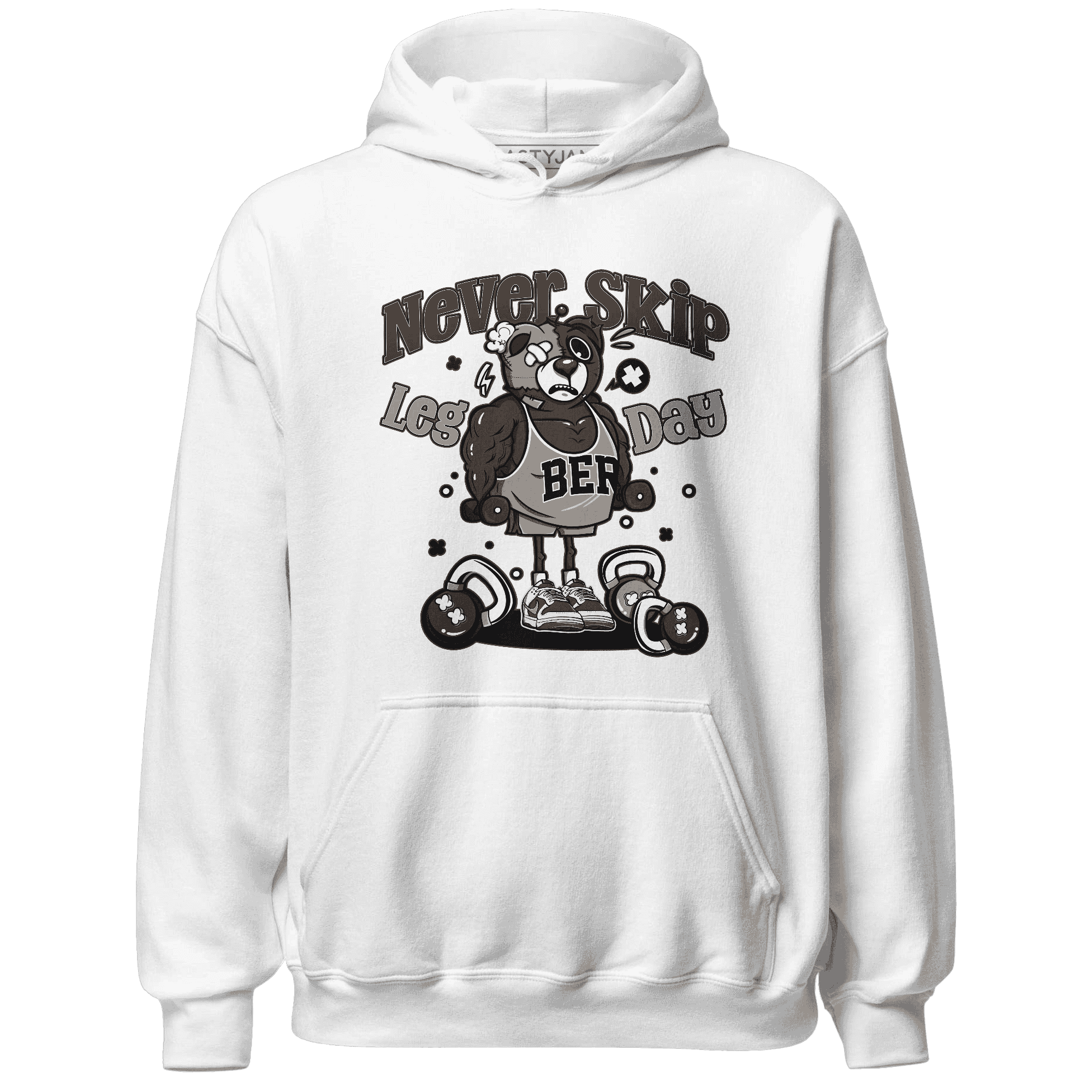 Dunk Low Baroque Brown Hoodie Match Leg Day BER - NastyJamz