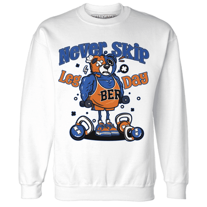 Dunk Low Knicks Sweatshirt Match Leg Day BER - NastyJamz