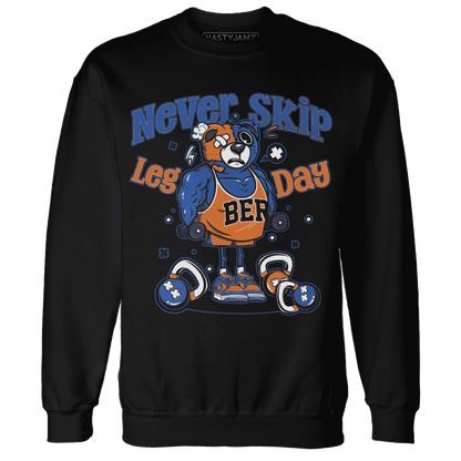 Dunk Low Knicks Sweatshirt Match Leg Day BER - NastyJamz