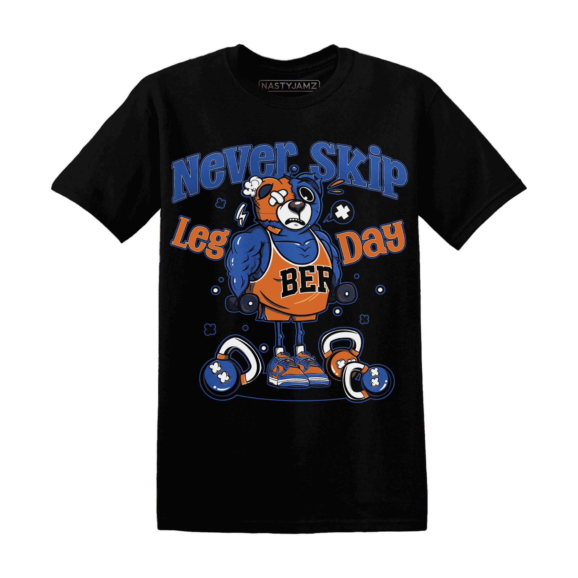 Dunk Low Knicks T Shirt Match Leg Day BER - NastyJamz