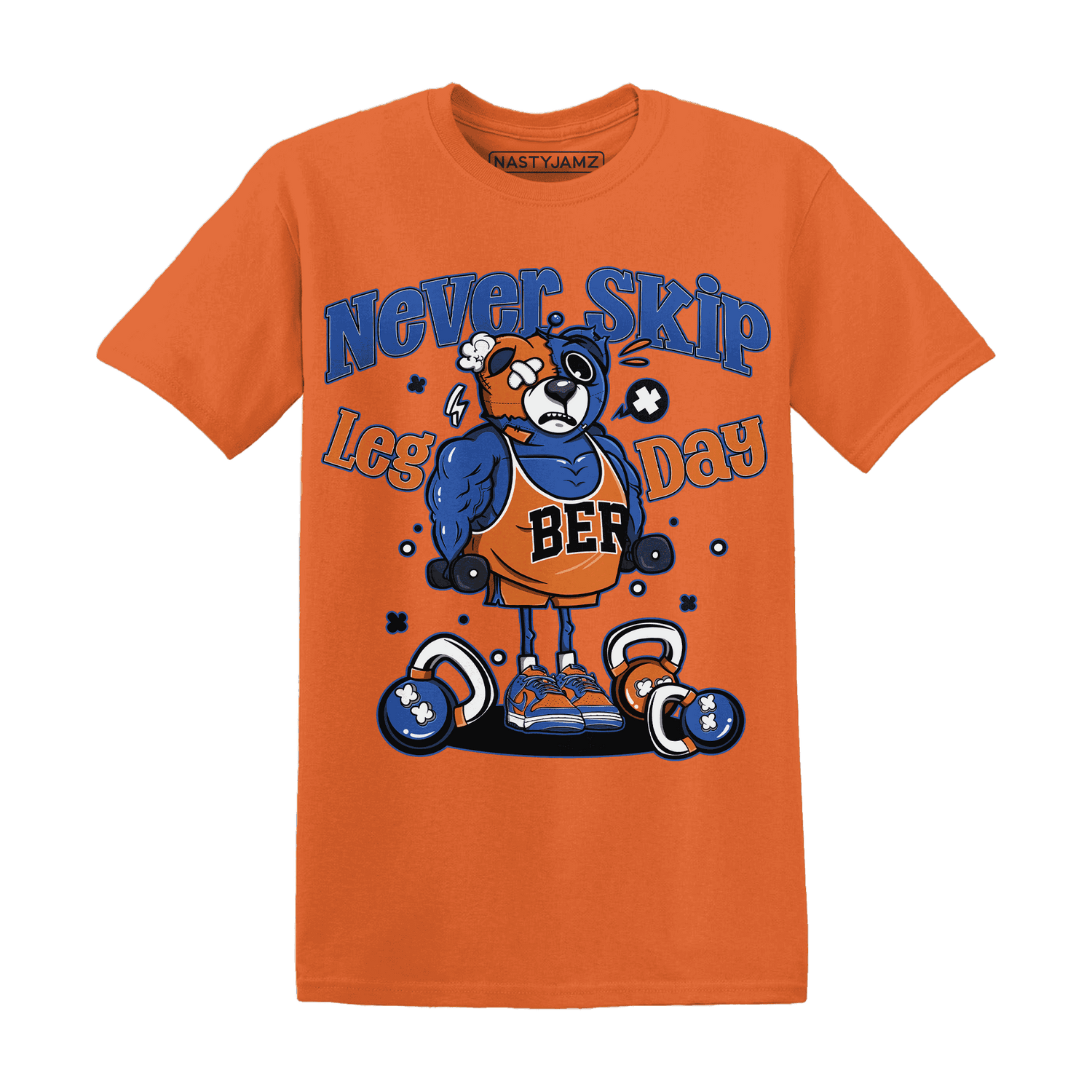 Dunk Low Knicks T Shirt Match Leg Day BER - NastyJamz