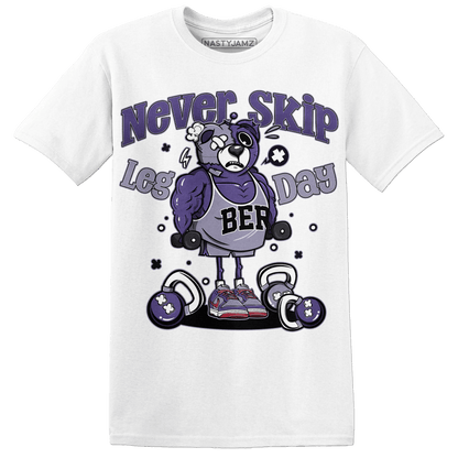 Dunk Low Plum T Shirt Match Leg Day BER - NastyJamz