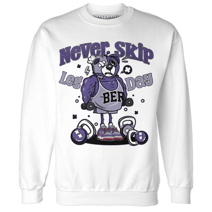 Dunk Low Plum Sweatshirt Match Leg Day BER - NastyJamz