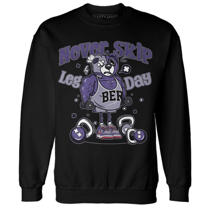 Dunk Low Plum Sweatshirt Match Leg Day BER - NastyJamz