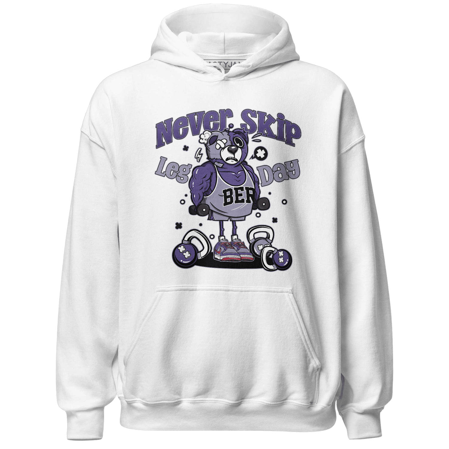 Dunk Low Plum Hoodie Match Leg Day BER - NastyJamz