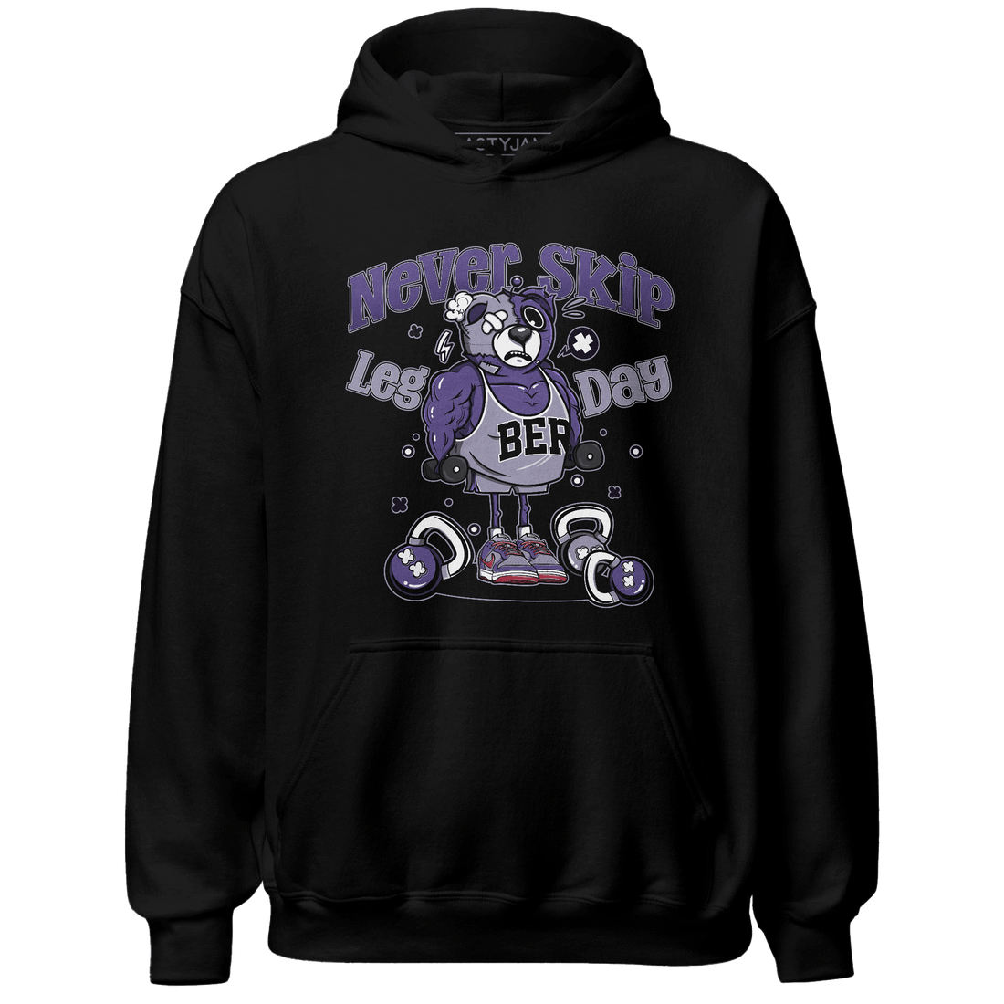 Dunk Low Plum Hoodie Match Leg Day BER - NastyJamz