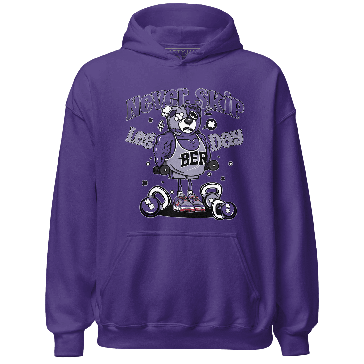 Dunk Low Plum Hoodie Match Leg Day BER - NastyJamz