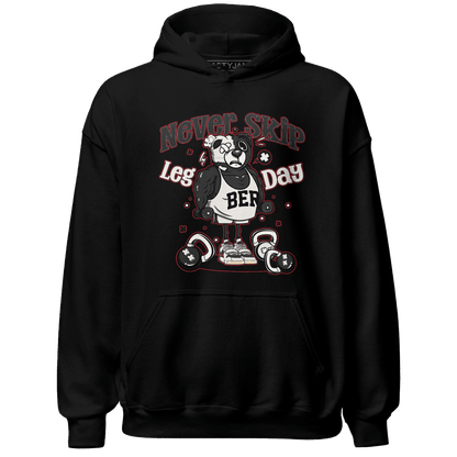 Jumman Jack University Red Hoodie Match Leg Day BER - NastyJamz