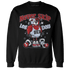 Cherry 11s Sweatshirt Match Leg Day BER - NastyJamz