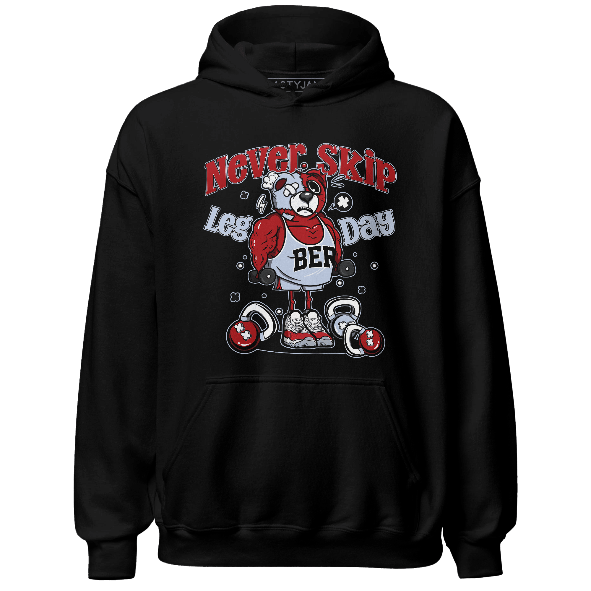 Cherry 1s Hoodie Match Leg Day BER - NastyJamz