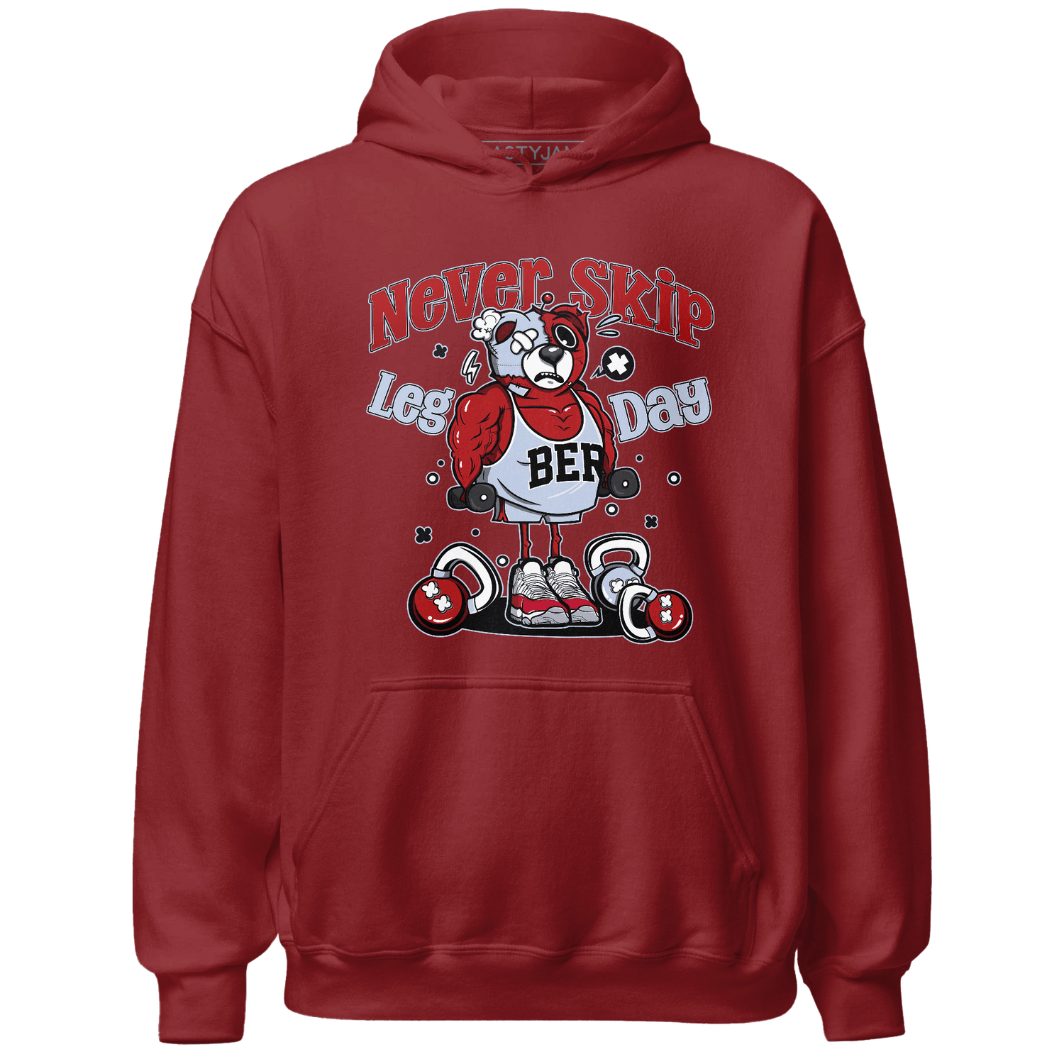 Cherry 1s Hoodie Match Leg Day BER - NastyJamz