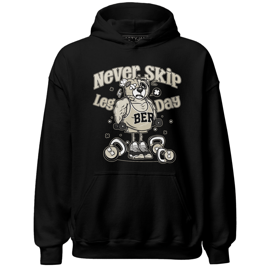 Gratitude 11s Hoodie Match Leg Day BER - NastyJamz