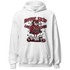 Cherry 12s Hoodie Match Leg Day BER - NastyJamz