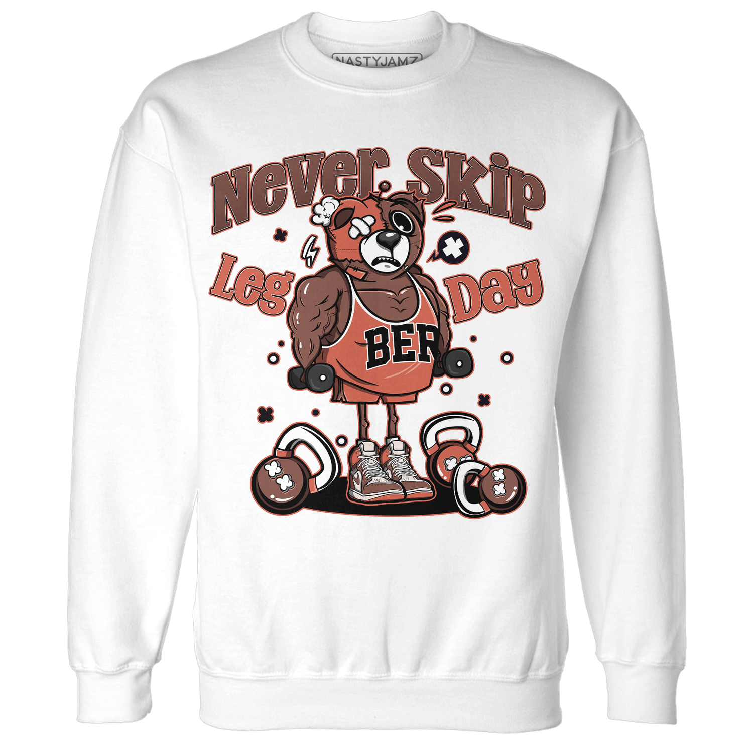 High OG Dusted Clay 1s Sweatshirt Match Leg Day BER - NastyJamz