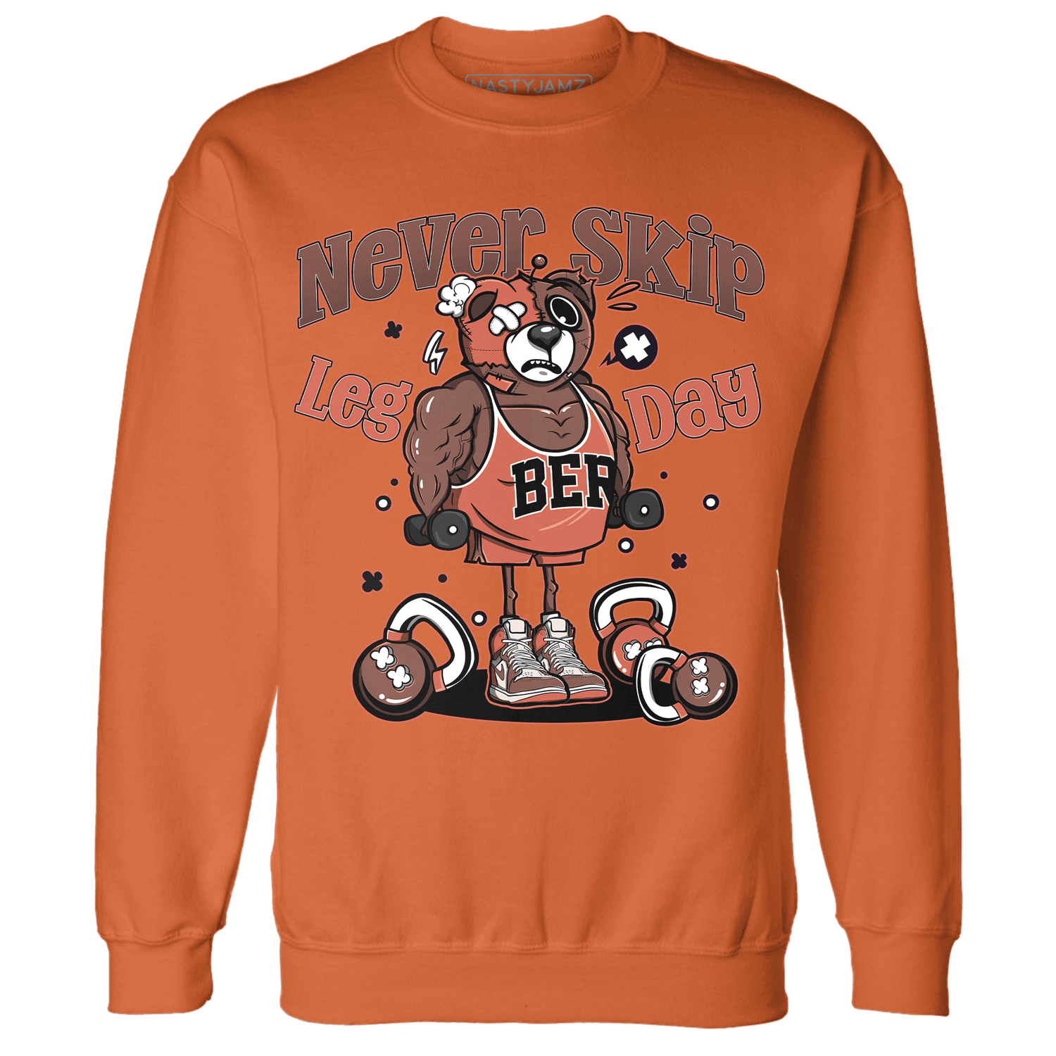 High OG Dusted Clay 1s Sweatshirt Match Leg Day BER - NastyJamz