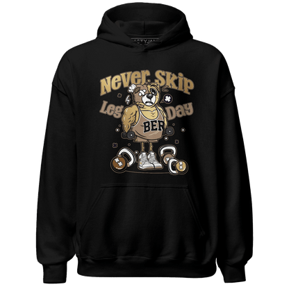 High OG Metallic Gold 1s Hoodie Match Leg Day BER - NastyJamz