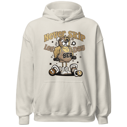 High OG Metallic Gold 1s Hoodie Match Leg Day BER - NastyJamz